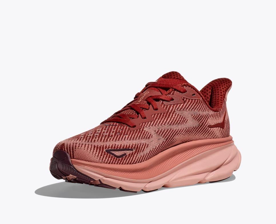 Giày Hoka Clifton 9 Nữ Đỏ