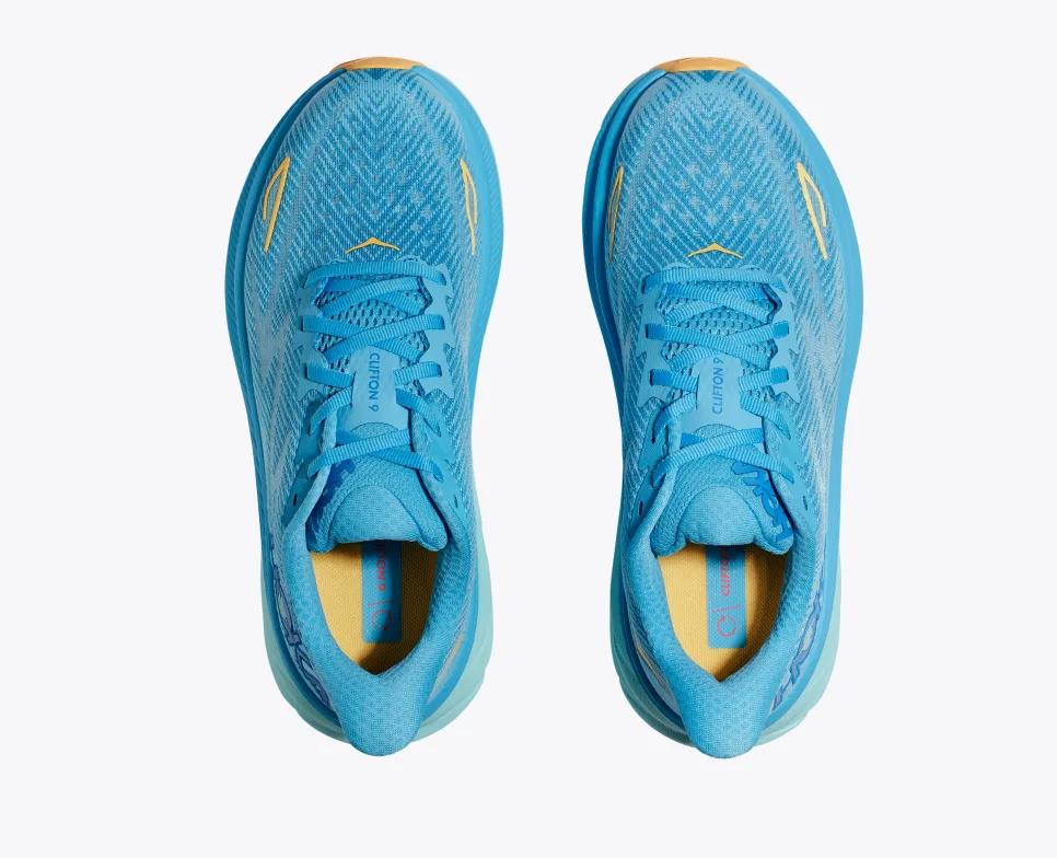 Giày Hoka Clifton 9 Nữ Xanh 