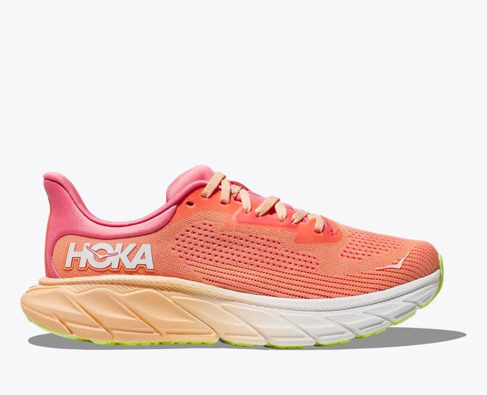 Giày Hoka Arahi 7 Nữ Cam Hồng