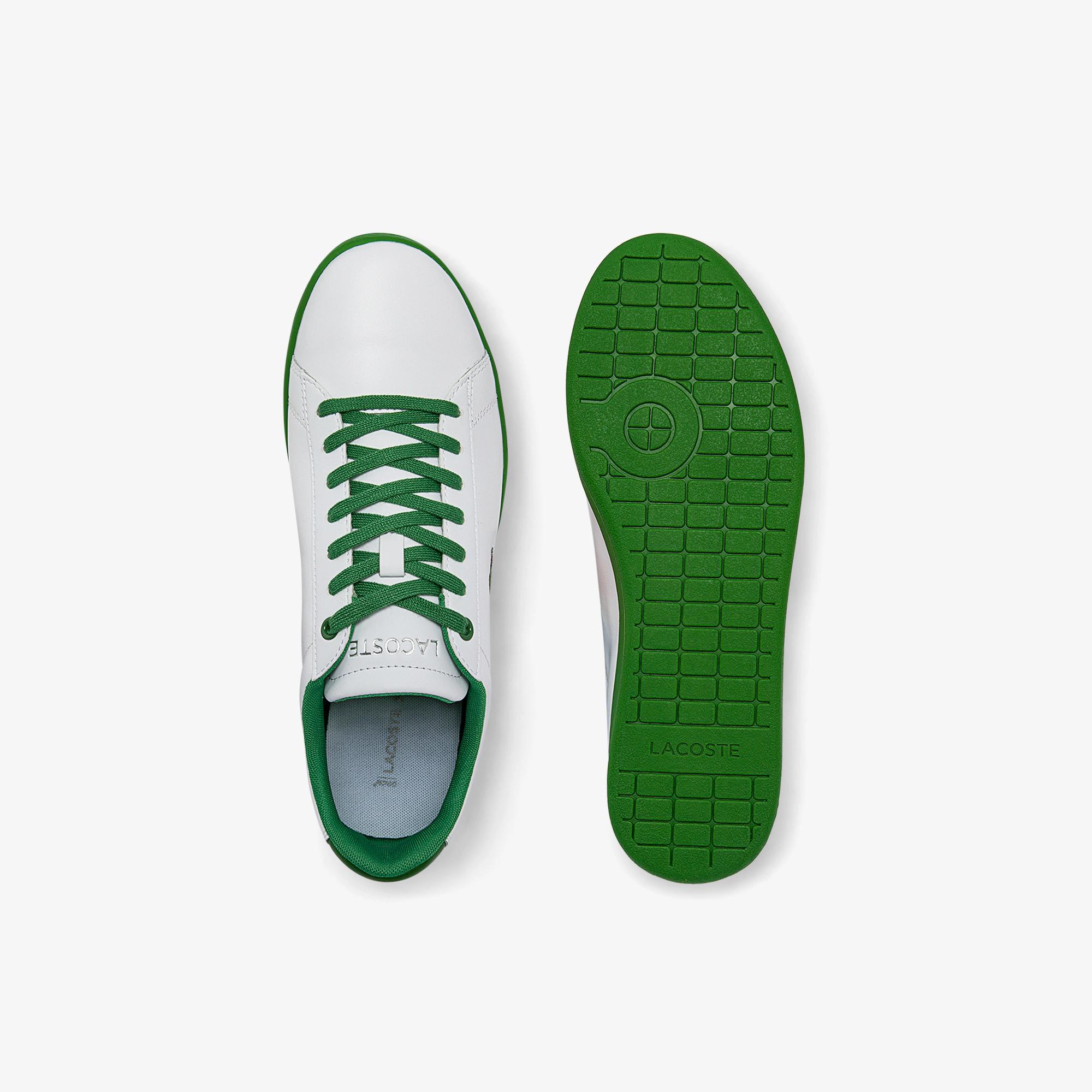 Giày Lacoste Hydez Leather Sneakers Nam Trắng Xanh