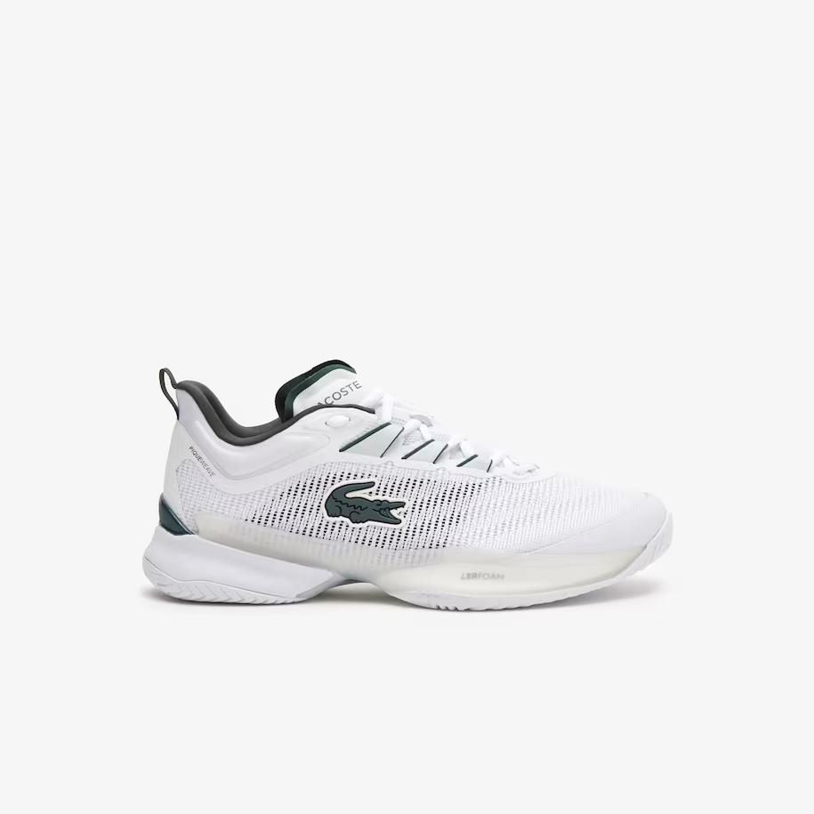 Giày Lacoste Ag-Lt23 Ultra Technical Piqué Tennis Shoes Nam Trắng Xanh