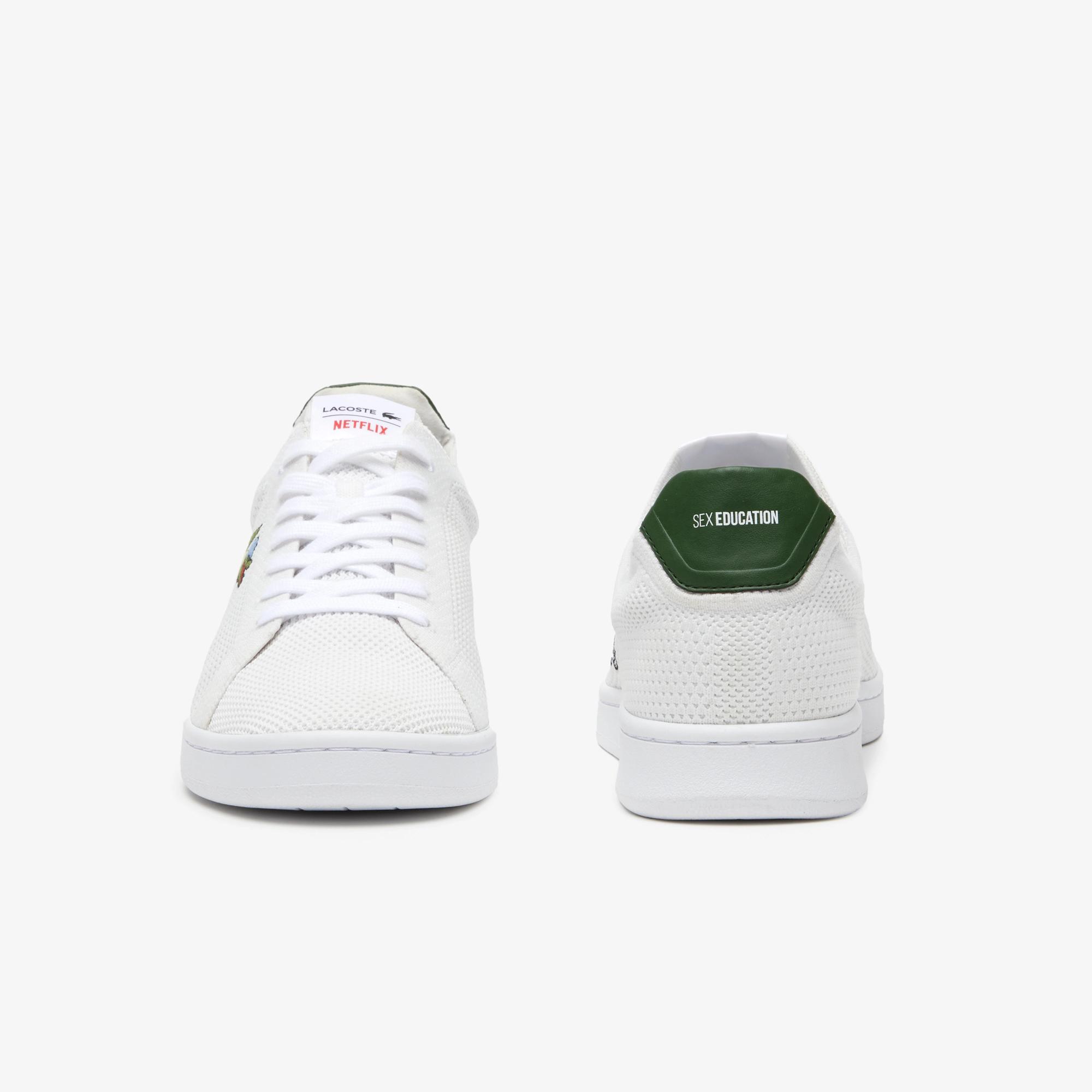 Giày Lacoste Lacoste X Netflix Sex Education Carnaby Piquée Sneakers Nam Trắng