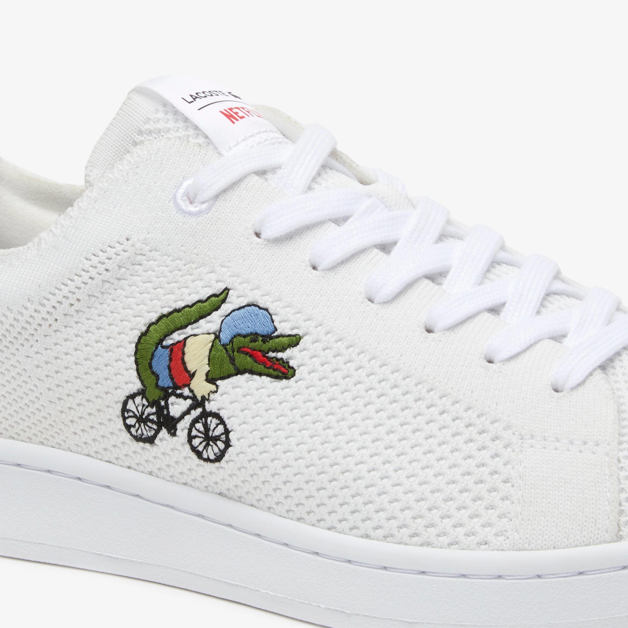 Giày Lacoste Lacoste X Netflix Sex Education Carnaby Piquée Sneakers Nam Trắng