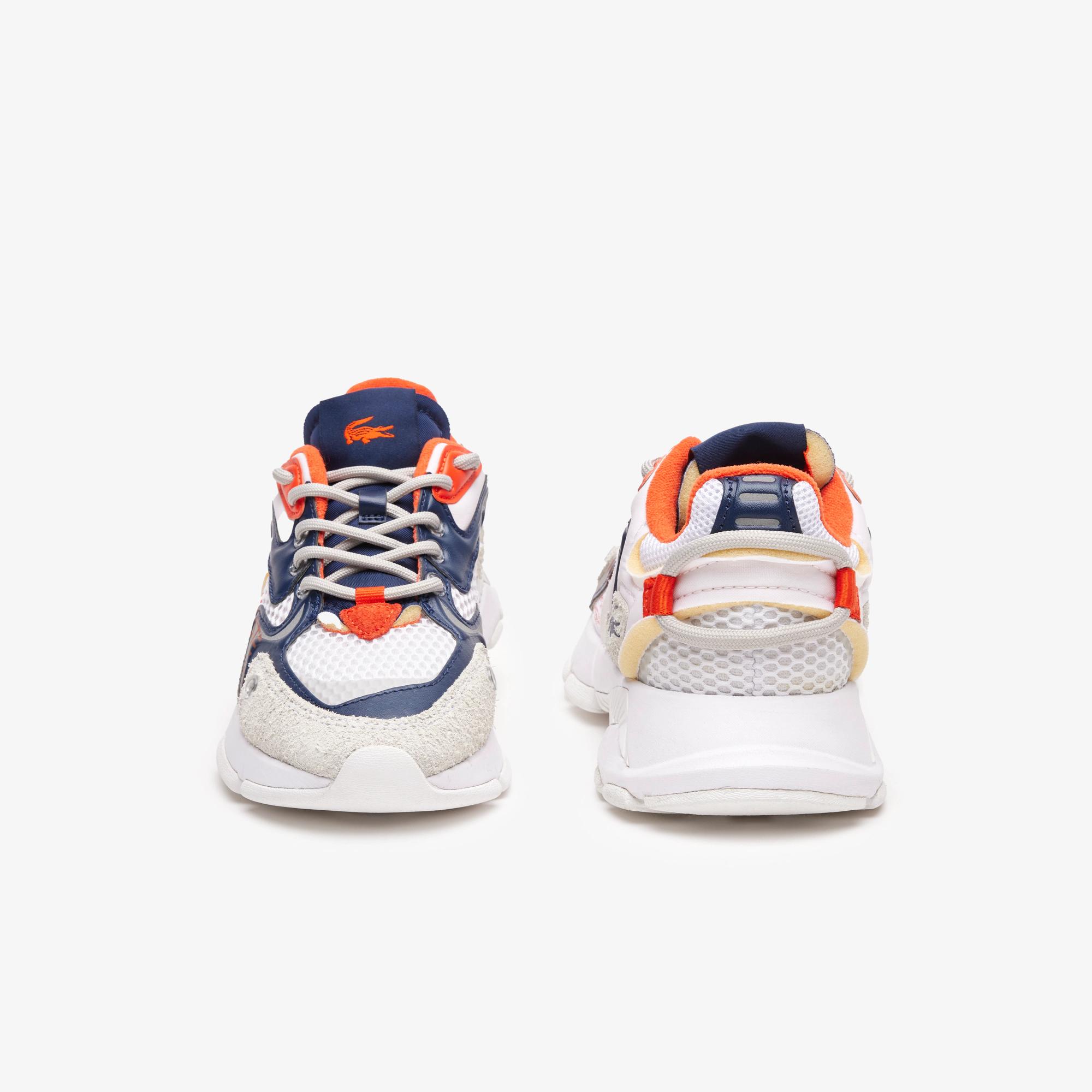 Giày Lacoste L003 Neo Sneakers Nữ Trắng Cam