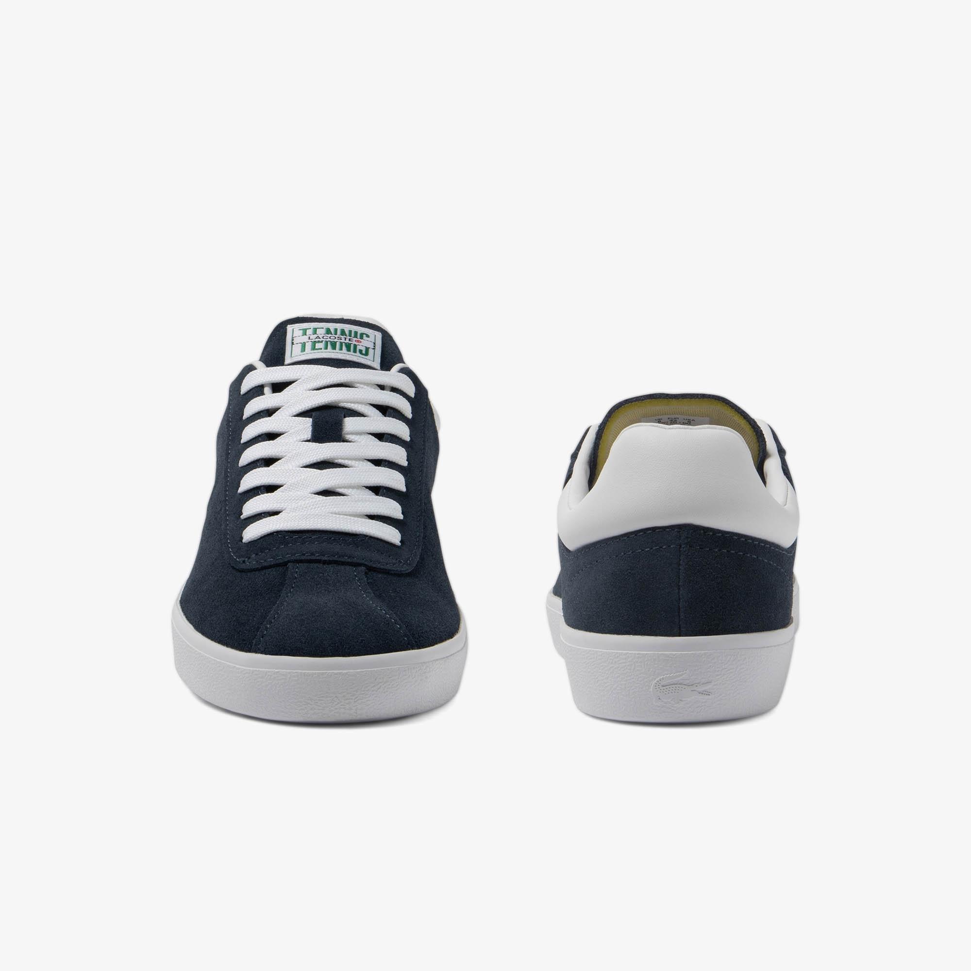 Giày Lacoste Baseshot Suede Sneakers Nam Xanh Trắng