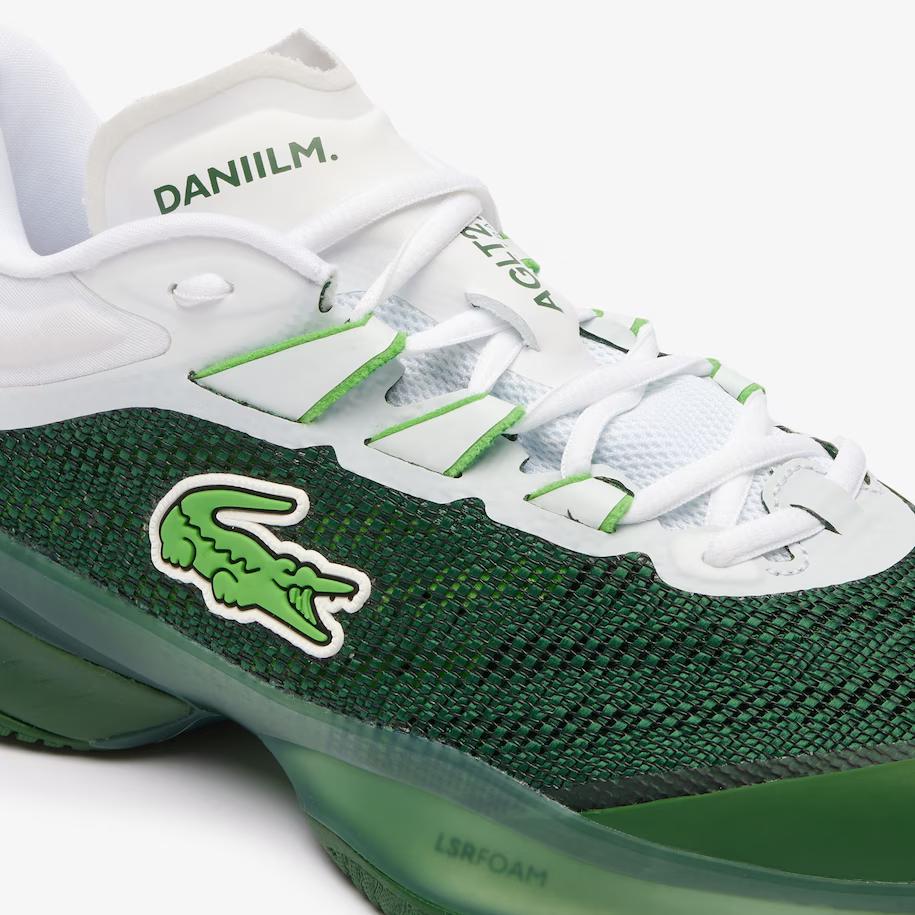 Giày Lacoste Daniil Medvedev Ag-Lt23 Ultra Tennis Shoes Nam Xanh Trắng