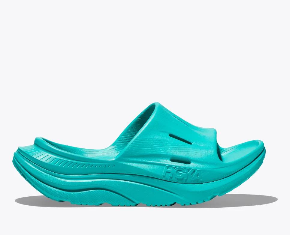 Dép Hoka Ora Recovery Slide 3 Nữ Xanh Mint