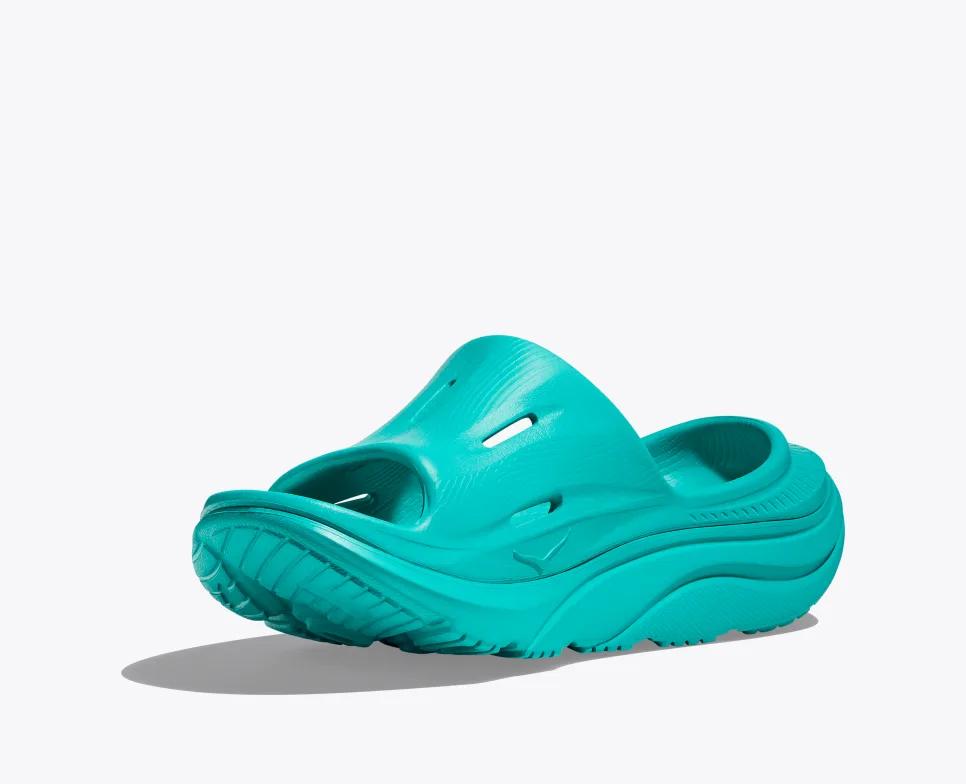 Dép Hoka Ora Recovery Slide 3 Nữ Xanh Mint