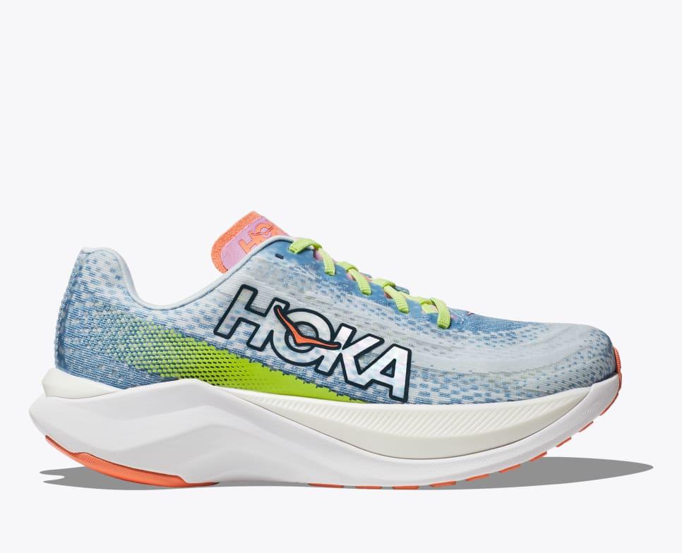 Giày Hoka Mach X Nữ Trắng Xanh