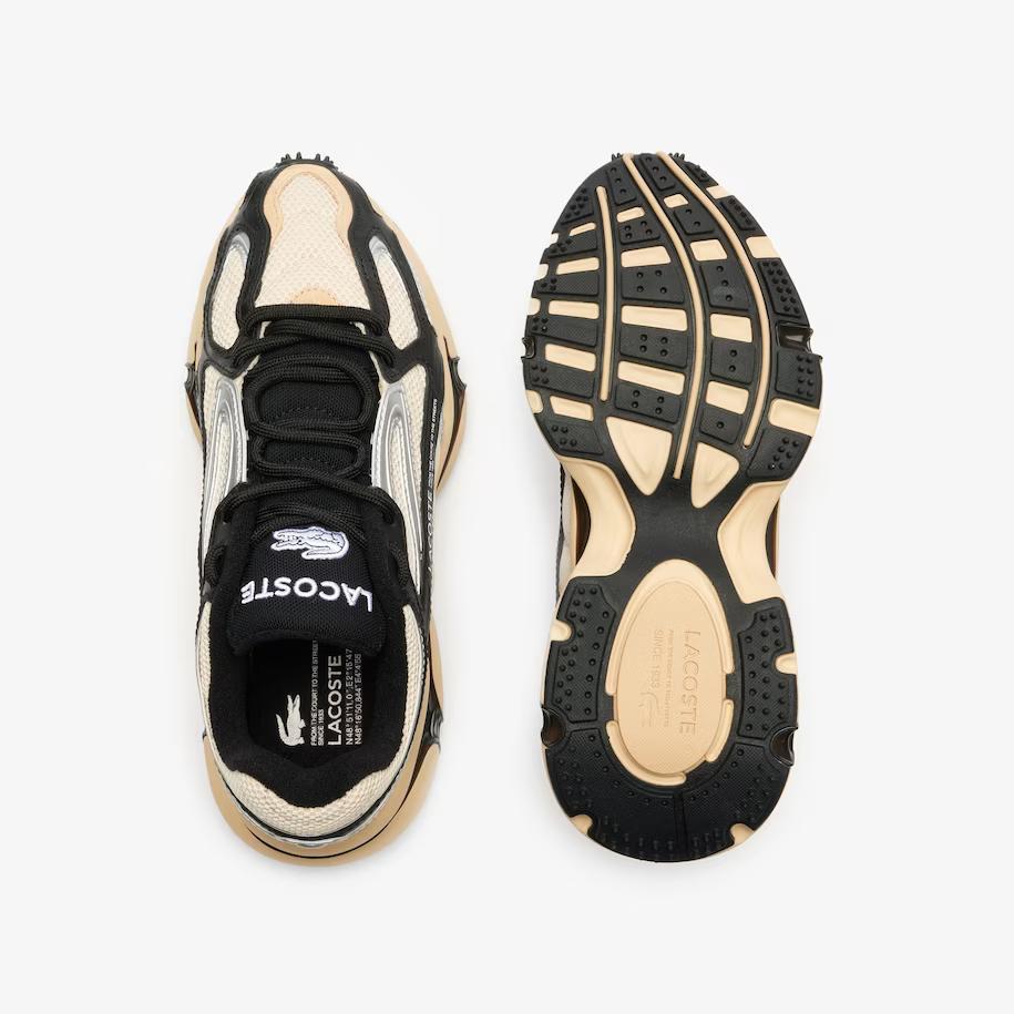 Giày Lacoste L003 2K24 Sneakers Nữ Màu Tan Đen