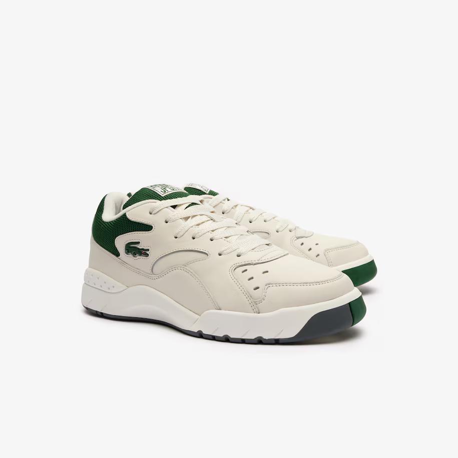 Giày Lacoste Aceline 96 Leather Sneakers Nam Trắng Xanh