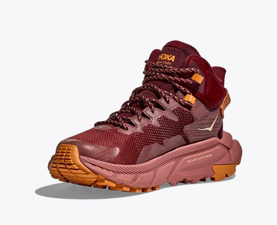 Giày Hoka Trail Code Gtx Nữ Đỏ Đô