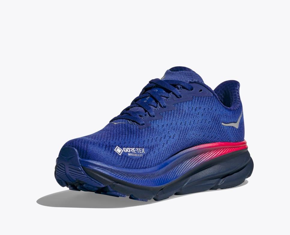 Giày Hoka Clifton 9 Gtx Nữ Xanh Dương