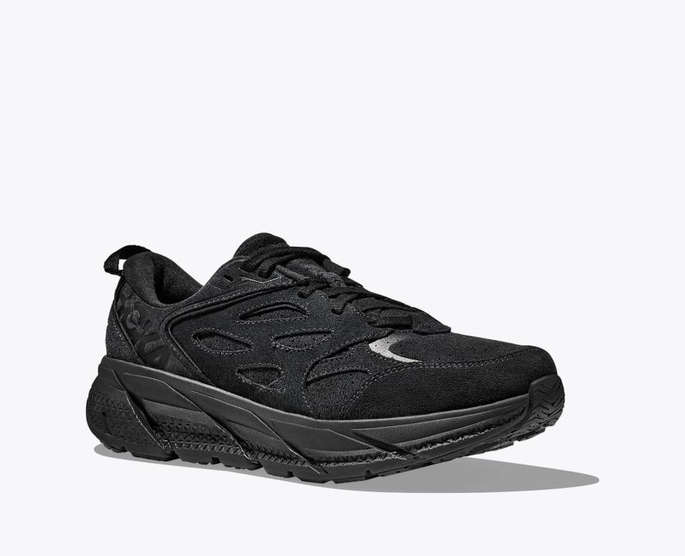 Giày Hoka Clifton L Suede Nữ Đen