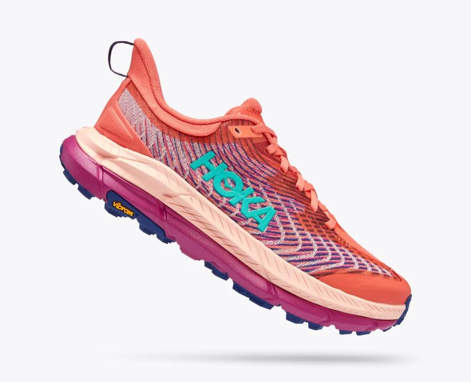 Giày Hoka Mafate Speed 4 Nữ Cam Đào