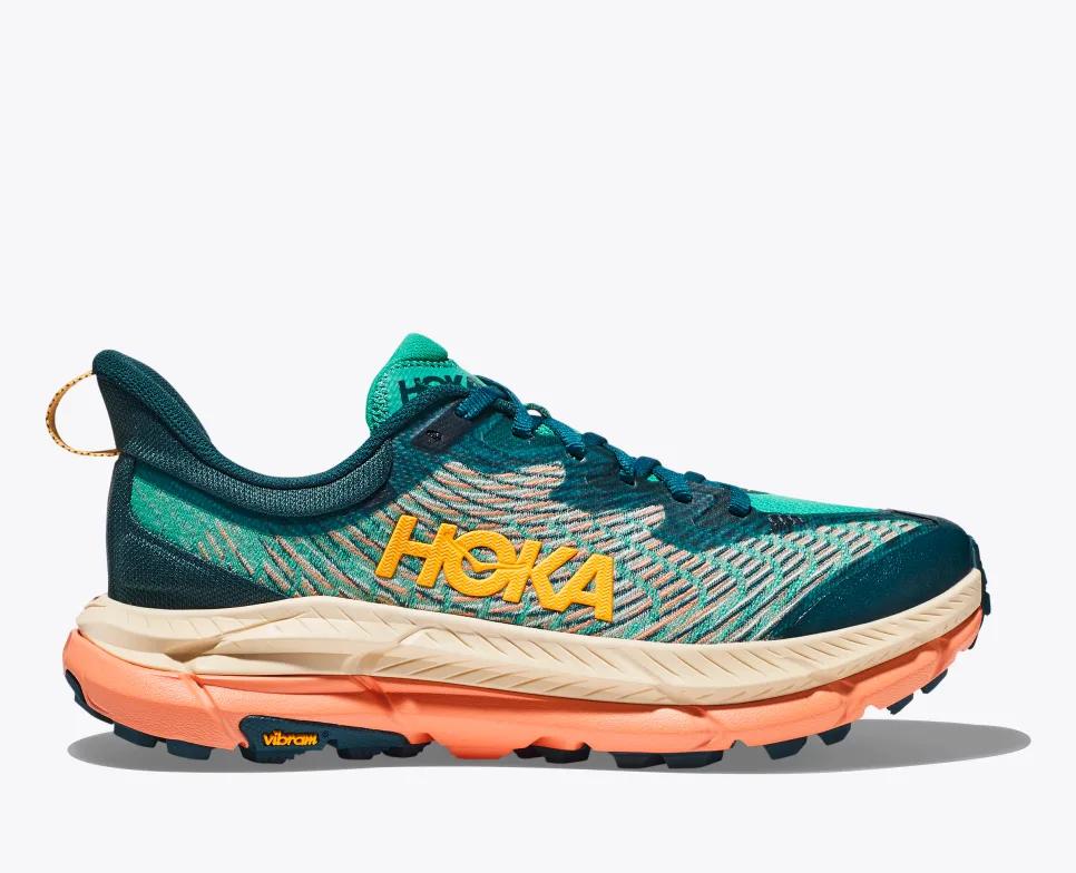 Giày Hoka Mafate Speed 4 Nữ Xanh Lá