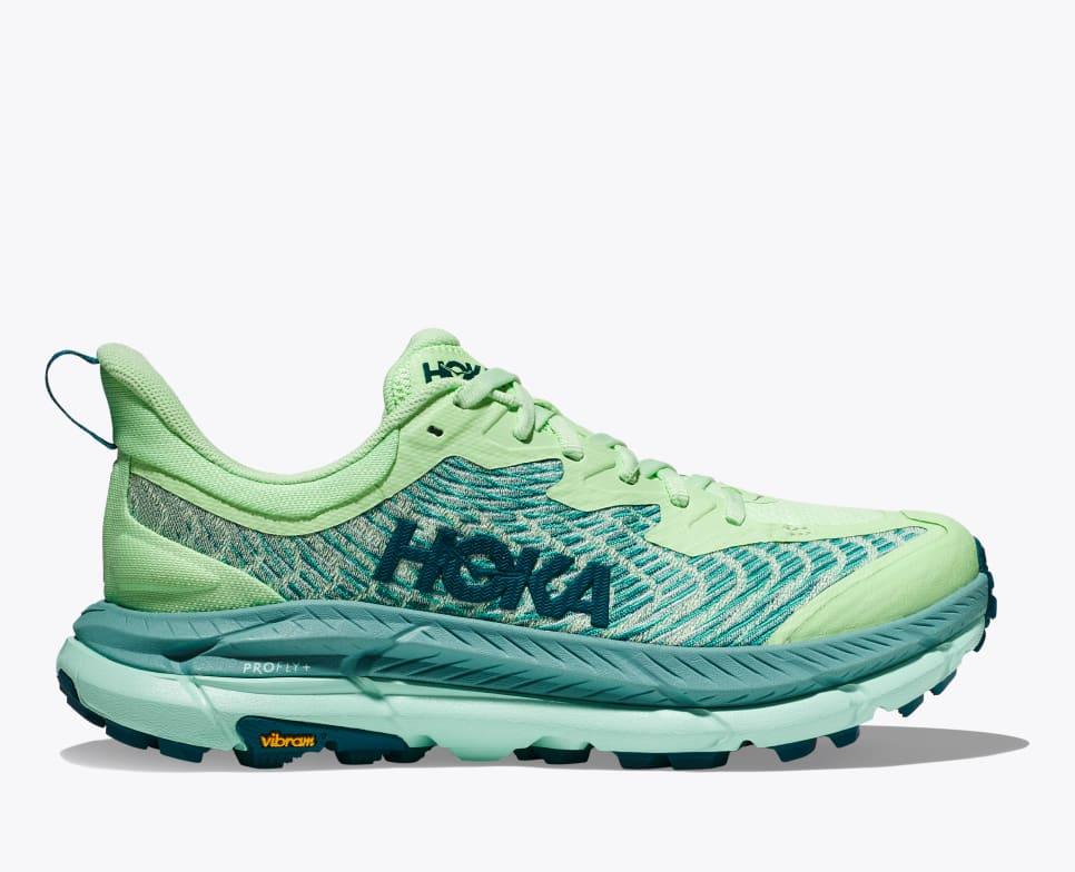 Giày Hoka Mafate Speed 4 Nữ Xanh Nhạt