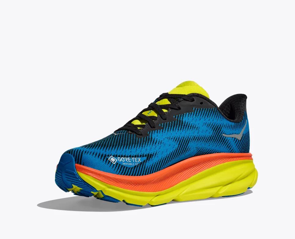 Giày Hoka Clifton 9 Gtx Nữ Xanh Đen