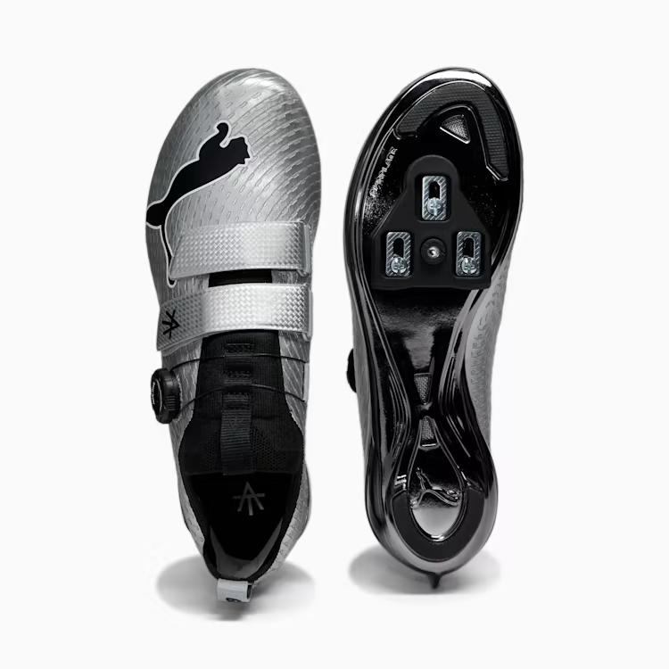 Giày Puma X Alex Toussaint Pwr Spin Indoor Cycling Shoes Nam Xám