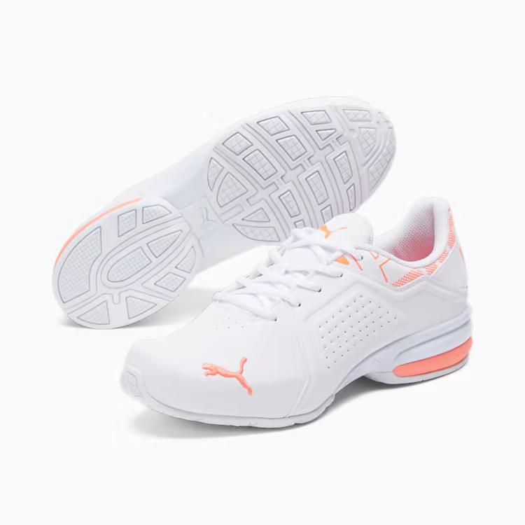 Giày Puma Viz Runner Repeat Nam Trắng Cam