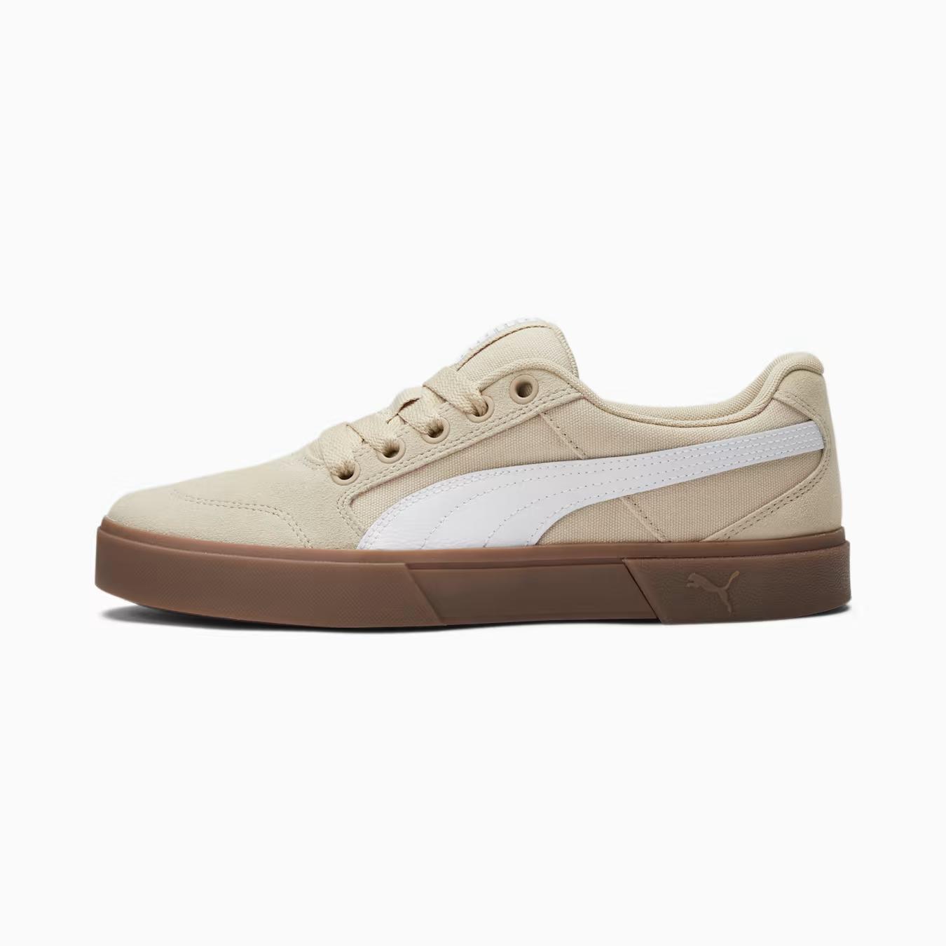 Giày Puma C-Rey Sneakers Sd Nam Be Trắng