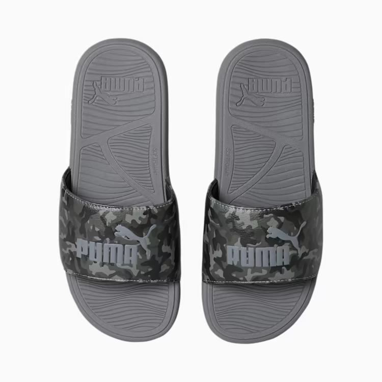 Dép Puma Cool Cat 2.0 Camo Slides Xám