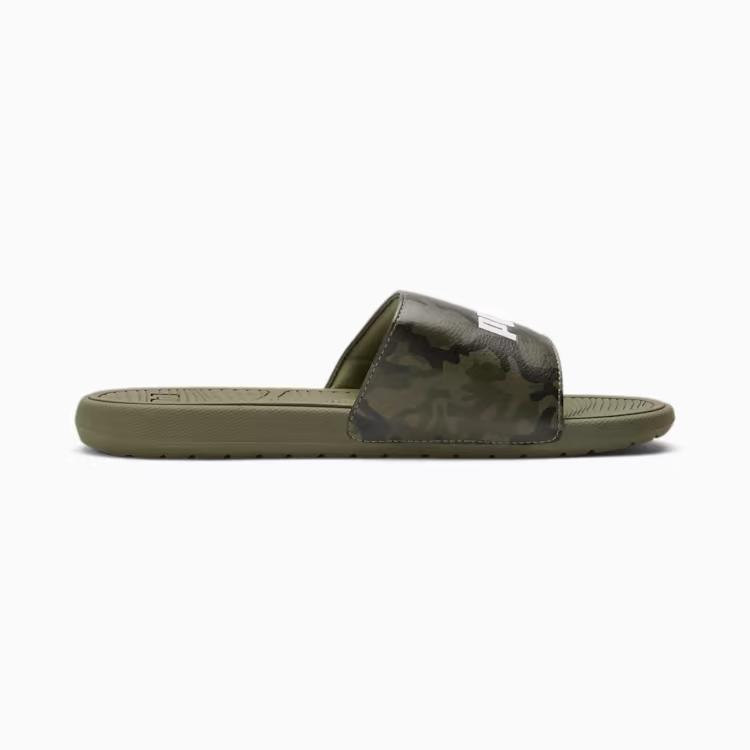 Dép Puma Cool Cat 2.0 Camo Slides Nam Xanh