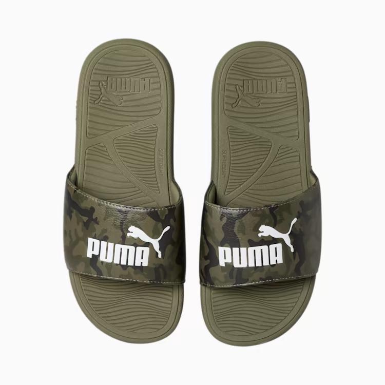 Dép Puma Cool Cat 2.0 Camo Slides Nam Xanh