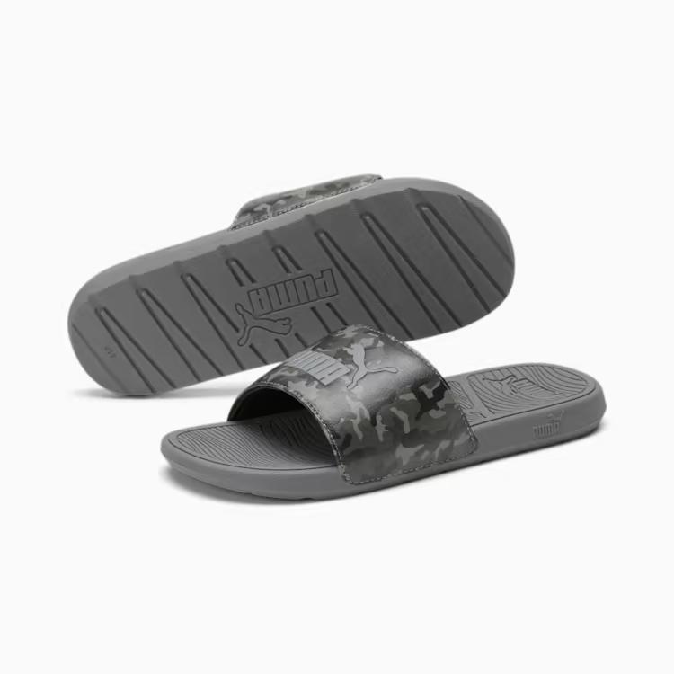 Dép Puma Cool Cat 2.0 Camo Slides Xám