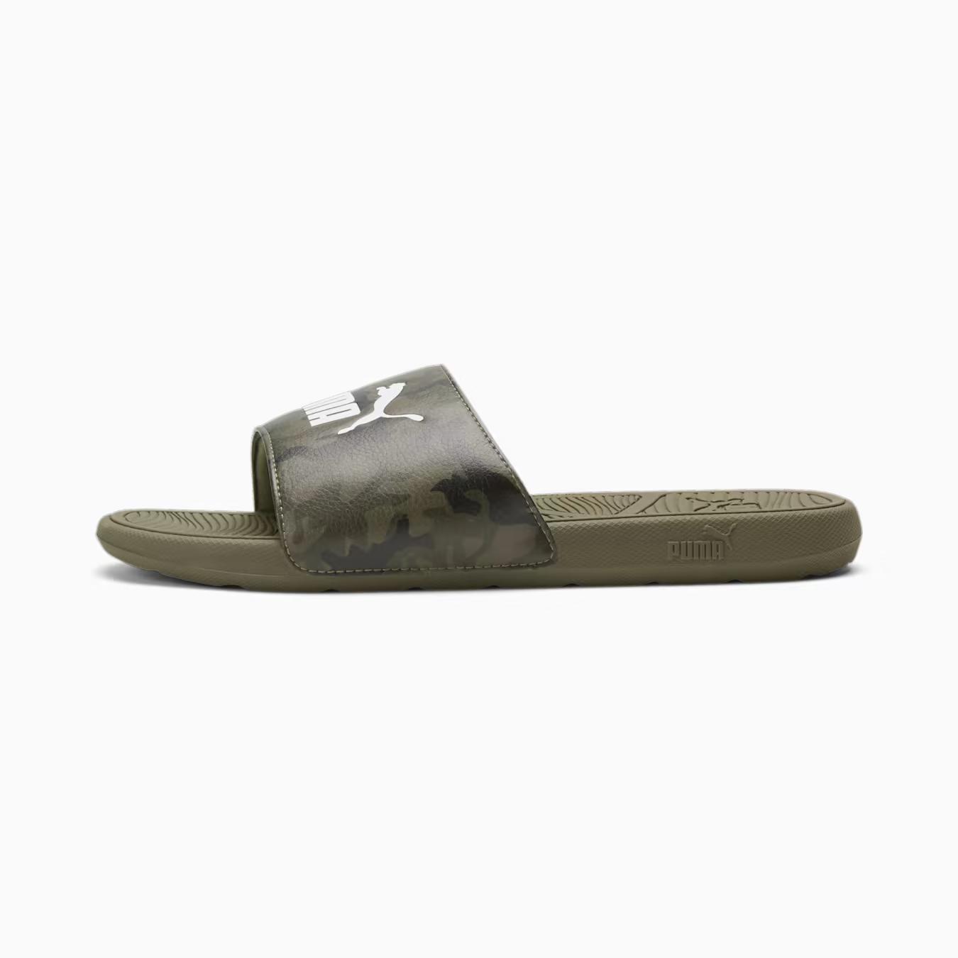 Dép Puma Cool Cat 2.0 Camo Slides Nam Xanh