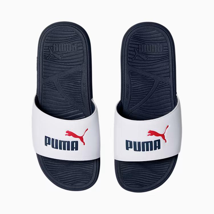 Dép Puma Cool Cat 2.0 Nam Trắng Xanh