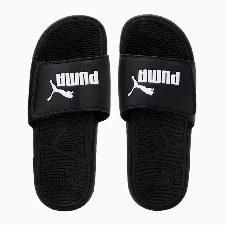 Dép Puma Cool Cat 2.0 Slides Nam Đen Trắng