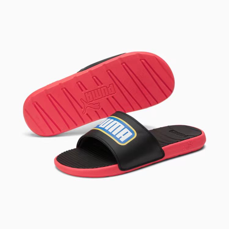 Dép Puma Cool Cat Alumni Men'S Slides Nam Đen Đỏ