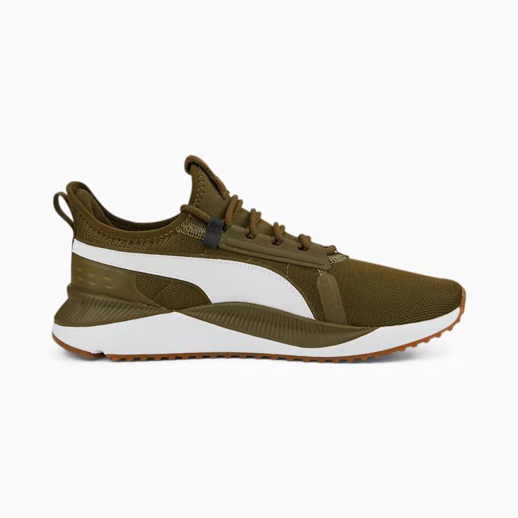 Giày Puma Pacer Future Street Plus Nam Nâu Trắng