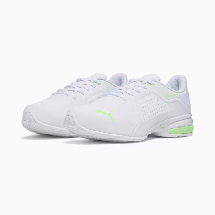 Giày Puma Viz Runner Repeat Wide Nam Trắng Xanh