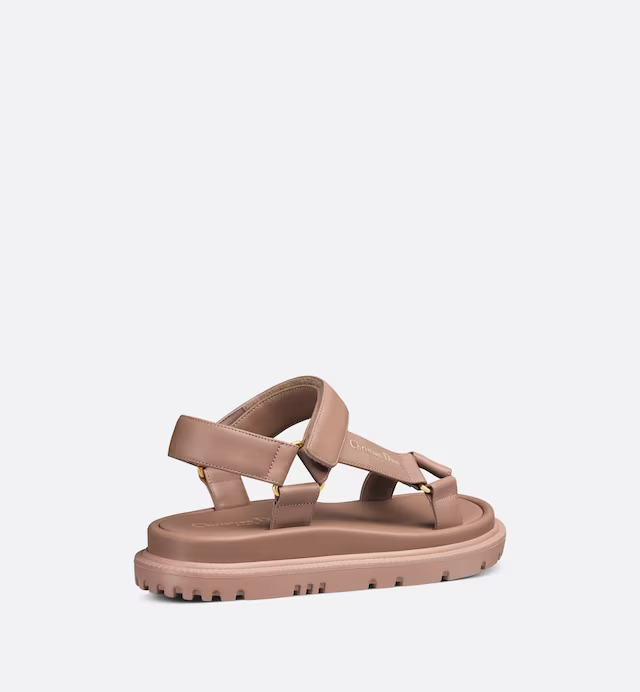 Dép Dior D-Wave Sandal Nữ Hồng