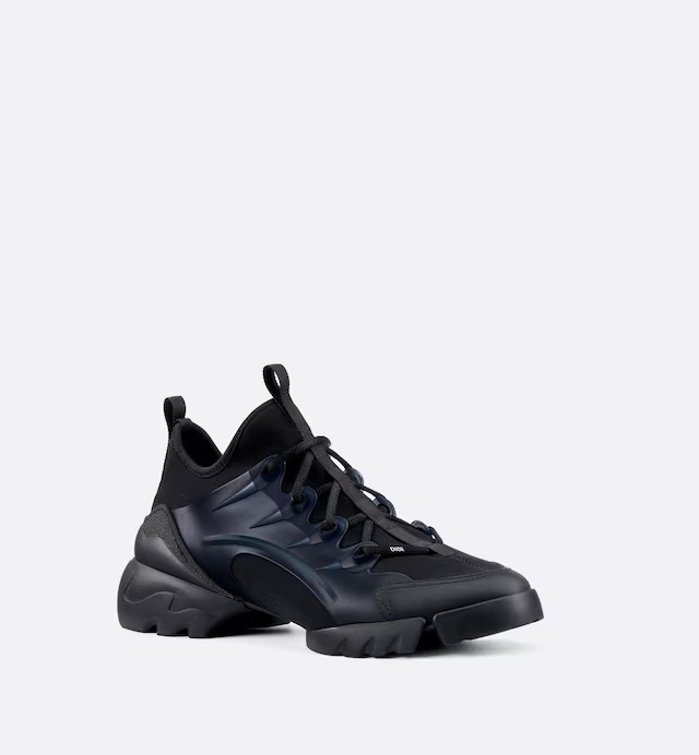 Giày Dior D-Connect Sneaker Nữ Đen