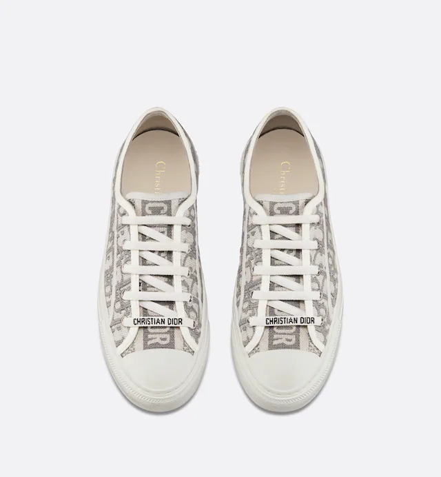 Giày Walk'n'Dior Sneaker Nữ Xám Trắng