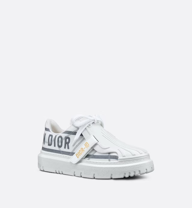 Giày Dior-ID Sneaker Nữ Trắng Xám