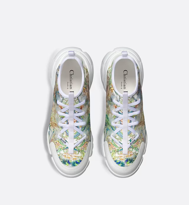 Giày Dior D-Connect Sneaker Nữ Hoạ Tiết