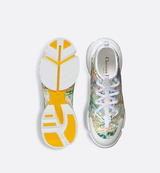 Giày Dior D-Connect Sneaker Nữ Hoạ Tiết