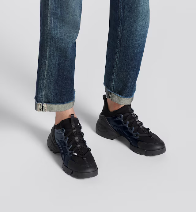 Giày Dior D-Connect Sneaker Nữ Đen