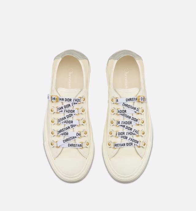 Giày Walk'n'Dior Sneaker Nữ Trắng Xám
