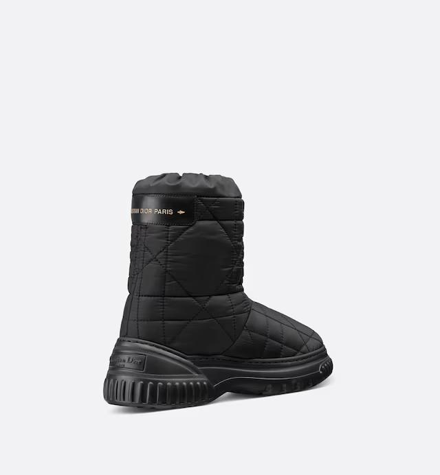 Boot Dior Frost Ankle Nữ Đen