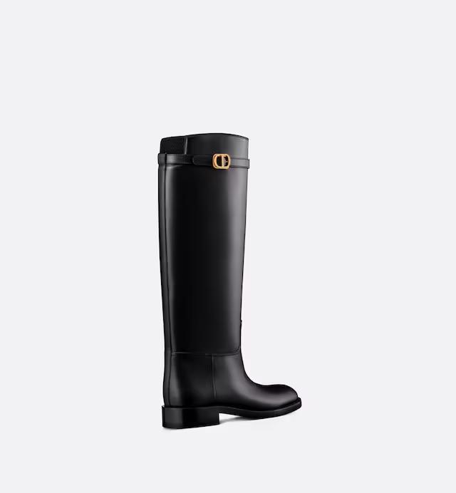 Boot Dior Empreinte Nữ Đen