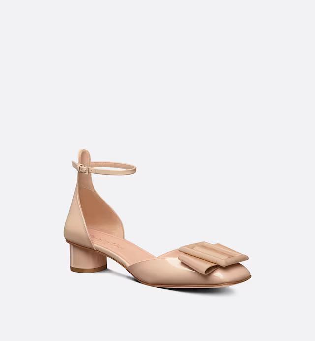 Giày Cao Gót Dior Idylle Pump Nữ Nude