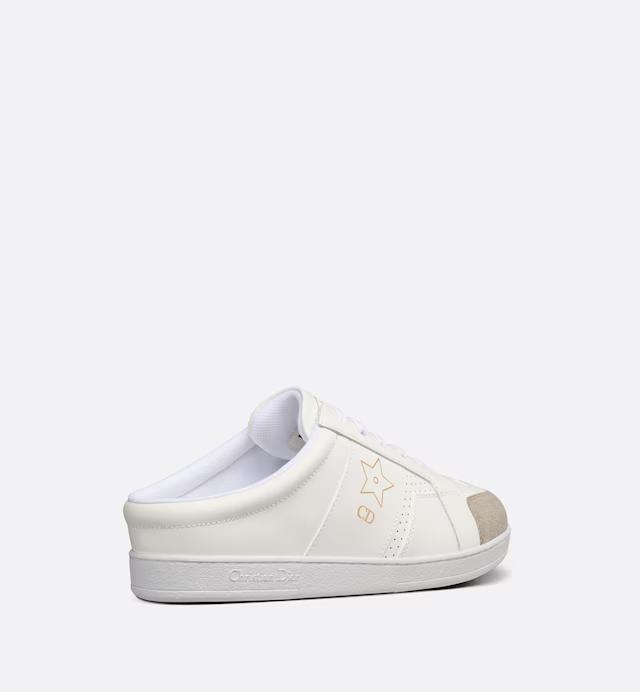 Giày Dior Star Sneaker Nữ Trắng Hở Gót