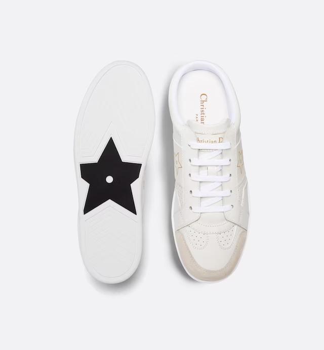 Giày Dior Star Sneaker Nữ Trắng Hở Gót