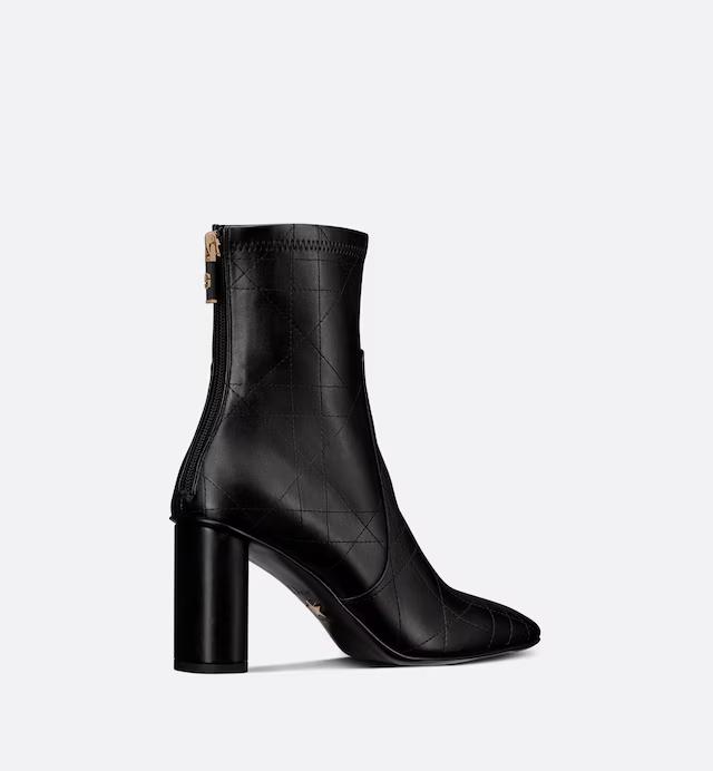 Boot Dior D-Shadow Heeled Ankle Nữ Đen 