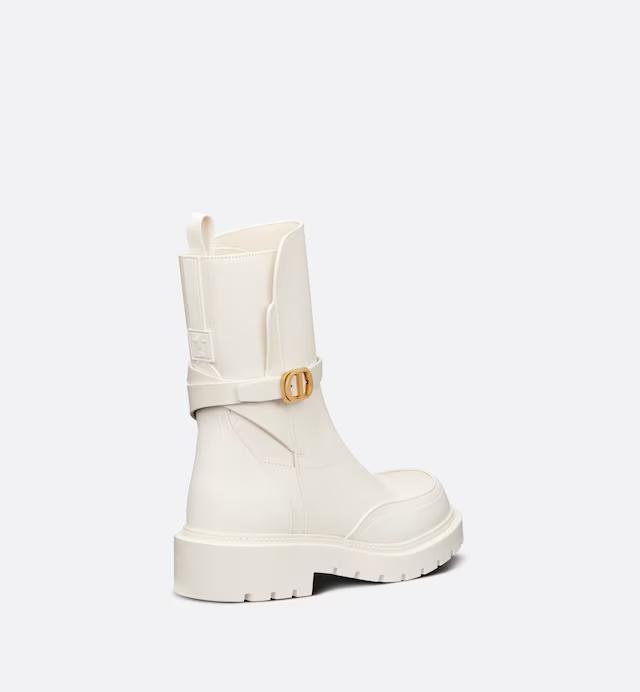 Boot Dior Empreinte Ankle Nữ Trắng